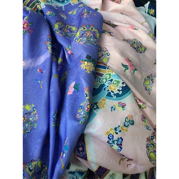 Vải áo Nhật bình người lớn và trẻ em gấm xịn