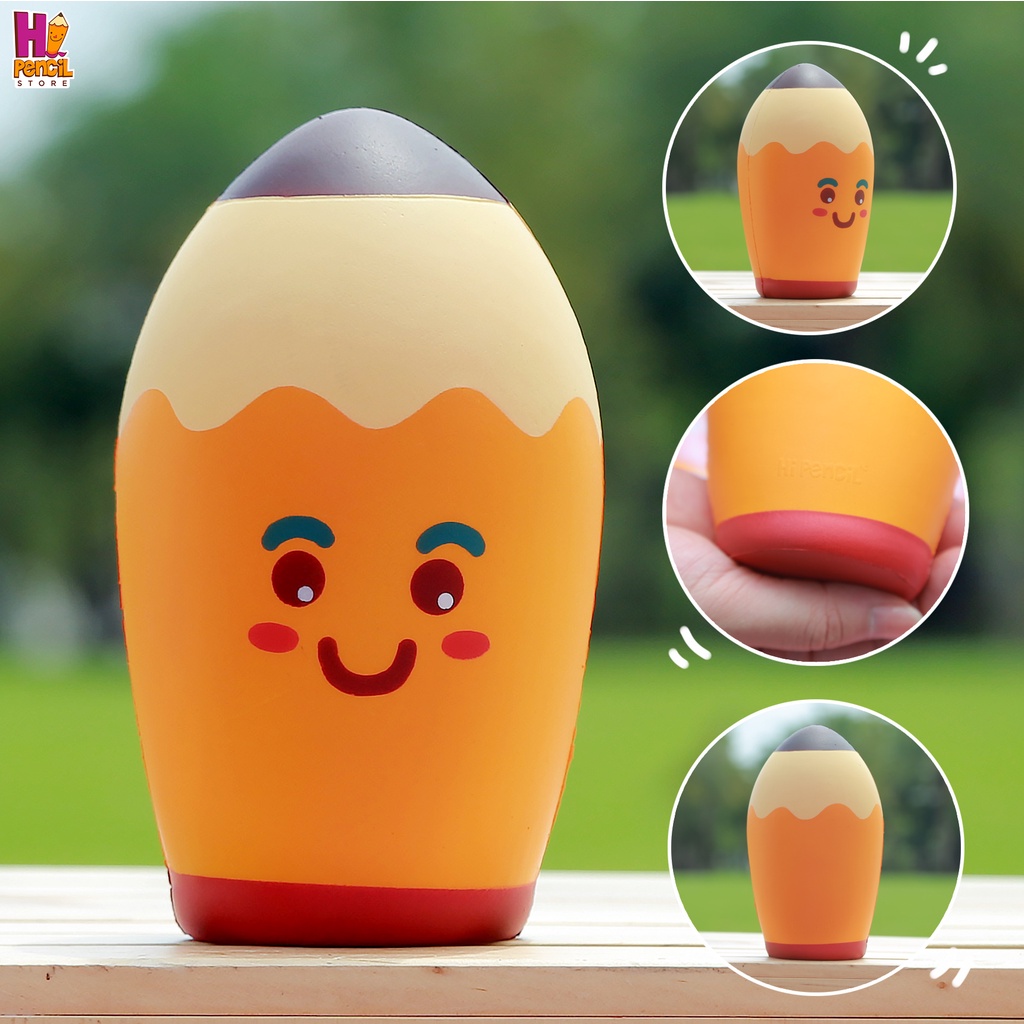 Đồ chơi Squishy Hi Pencil Gia Đình Nhà Bút Nhân Vật Bút Chì