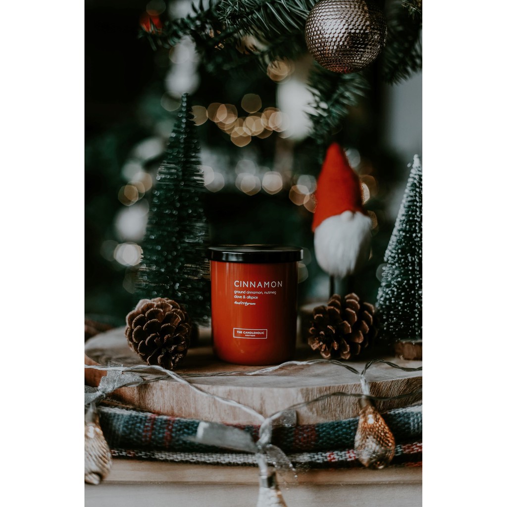 Nến thơm The Candleholic Cinnamon hương quế ấm áp