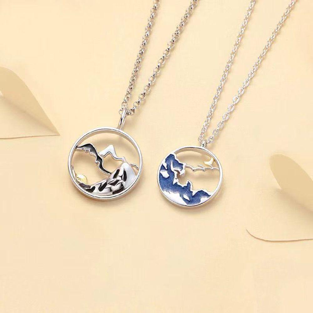 Vòng cổ Mặt Rỗng Phong Cách Punk Thời Trang Cho Cặp Đôi