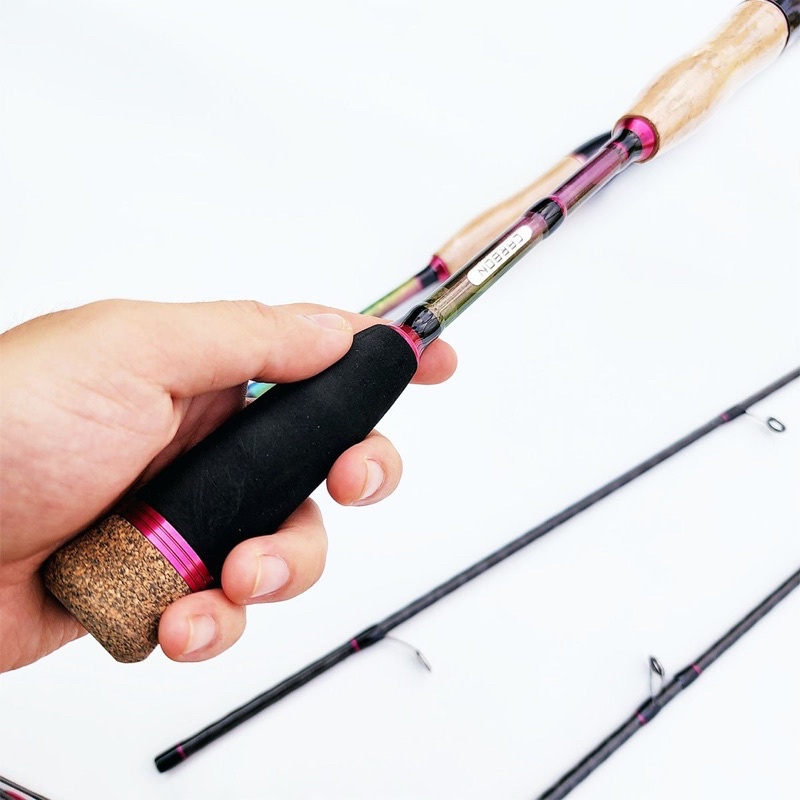 cần câu lure carbon FHARD BAITS đầu bu chống xoắn