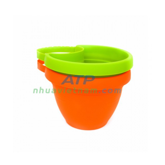 chậu treo cột,ôm cột thiết kế thông minh kt rộng 18.5cm cao 16.5 siêu Hot