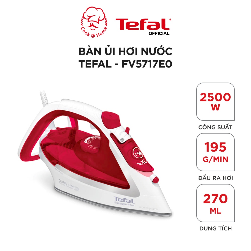 Bàn ủi hơi nước Tefal FV5717E0 -  2500w