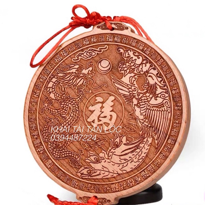 Gương Long phụng trình tường và chữ Phúc cắt đào hoa kiếp