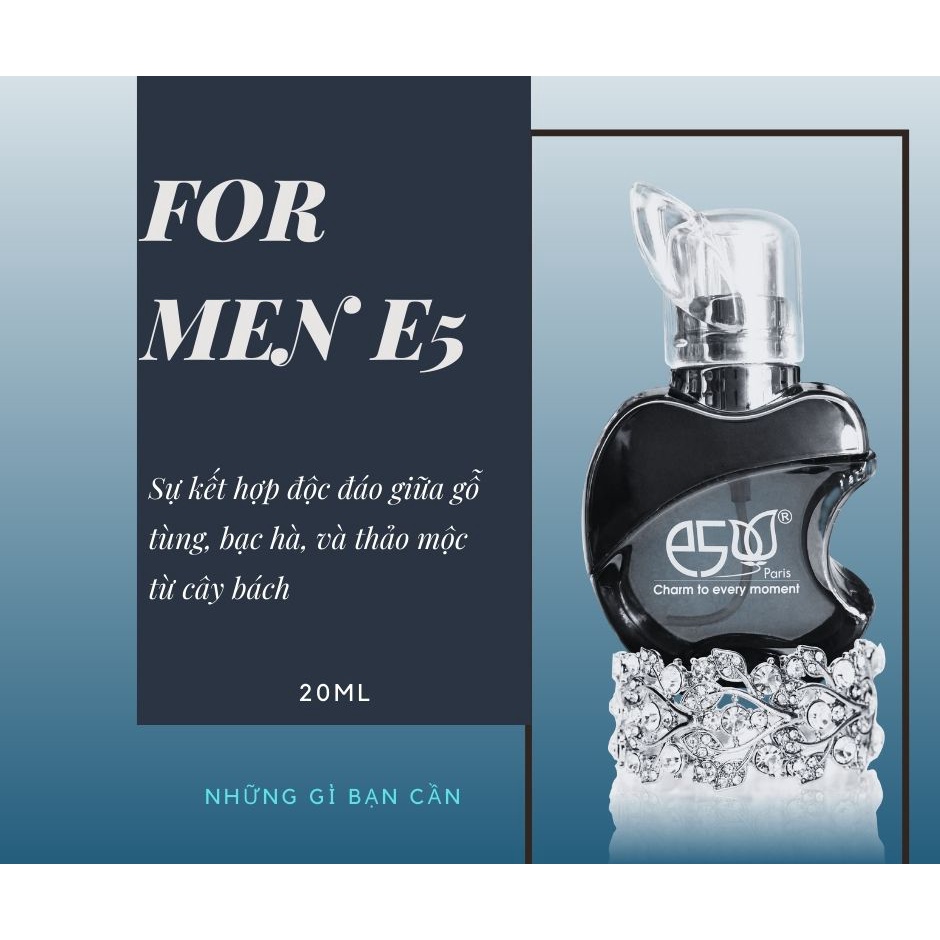 Nước Hoa Nam E5 - BLACK