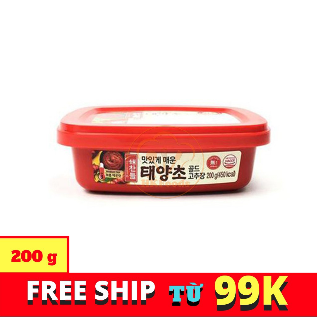 [FREESHIP 99K TOÀN QUỐC TƯƠNG ỚT HÀN QUỐC GOCHUJANG 200G