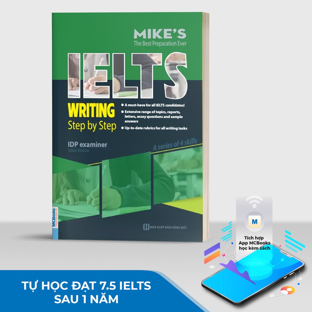 Sách - Ielts Writing Step By Step - Dành Cho Người Luyện Thi Ielts