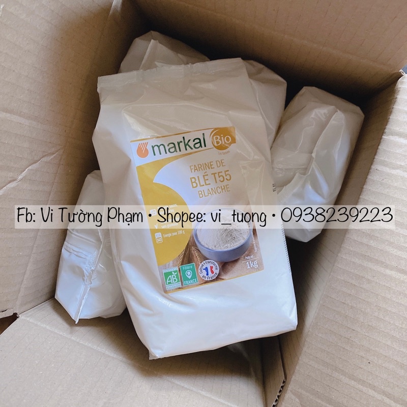 Bột mì hữu cơ Markal (tách lẻ 100g)