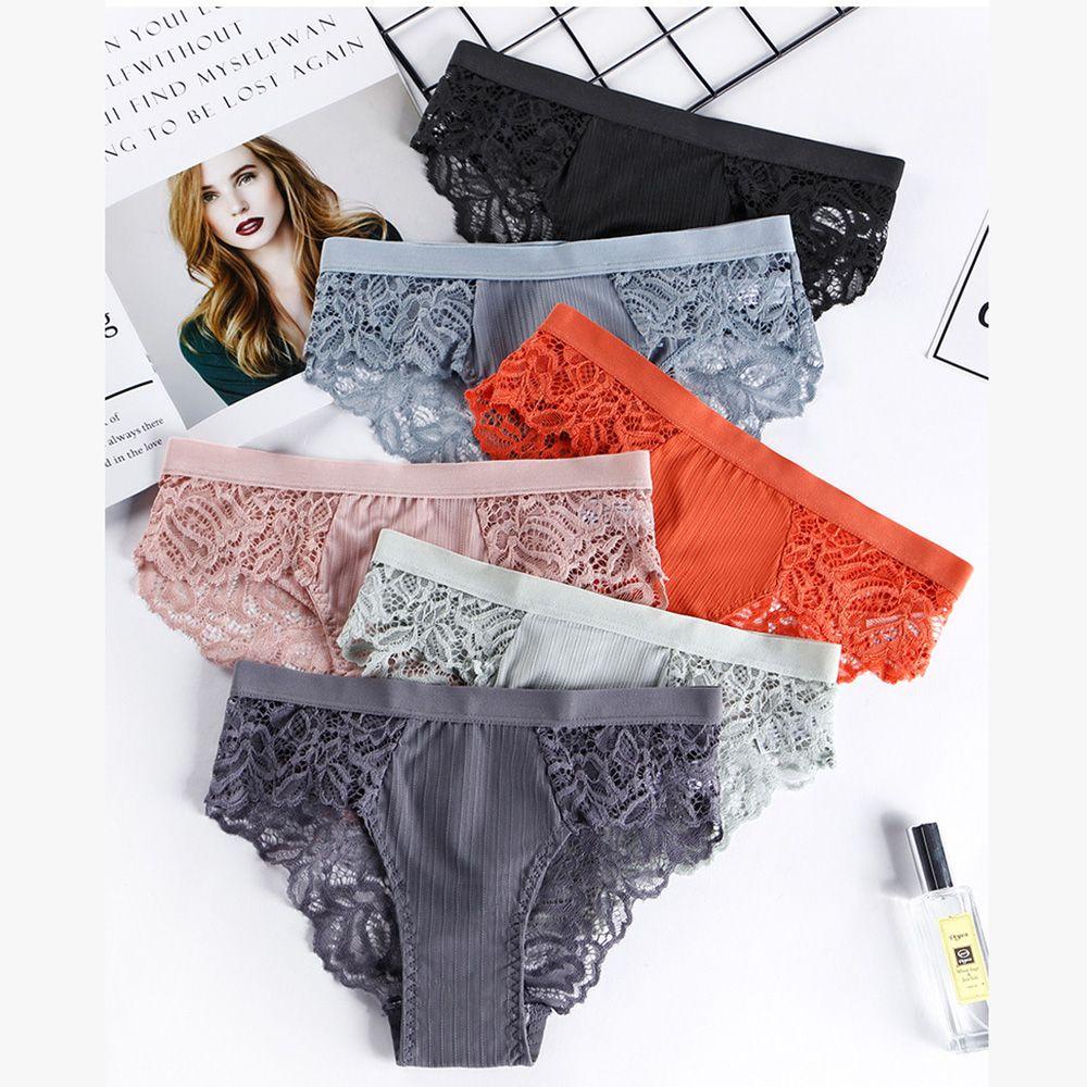 Quần Lót Nữ Phối Ren Thoáng Khí Quyến Rũ