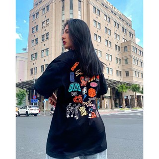 ÁO THUN SWE LOGOS UNISEX (ĐEN, TRẮNG)