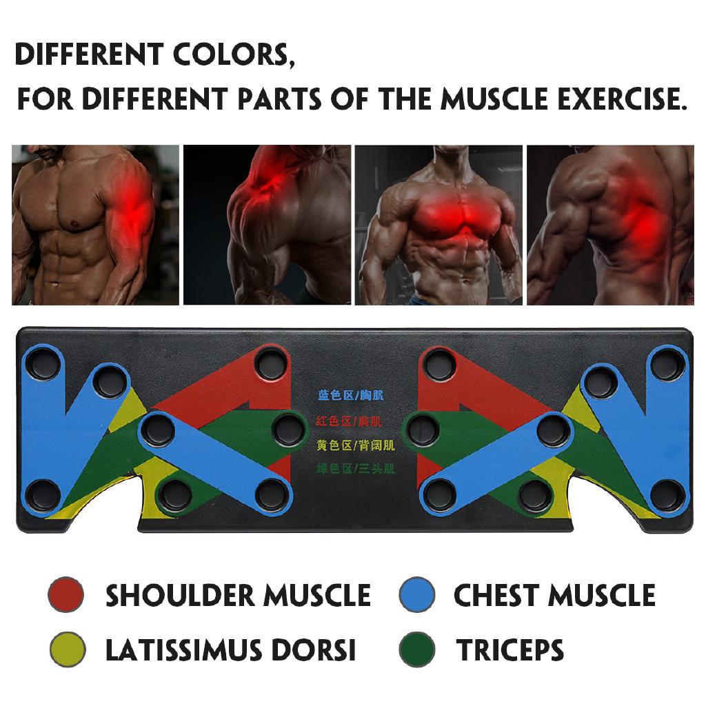 Brand exercise Tools Push Up Board Training System Body Strength