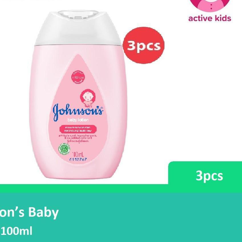 (hàng Mới Về) Set 3 Lotion Johnson 's Lotion 100ml -.....