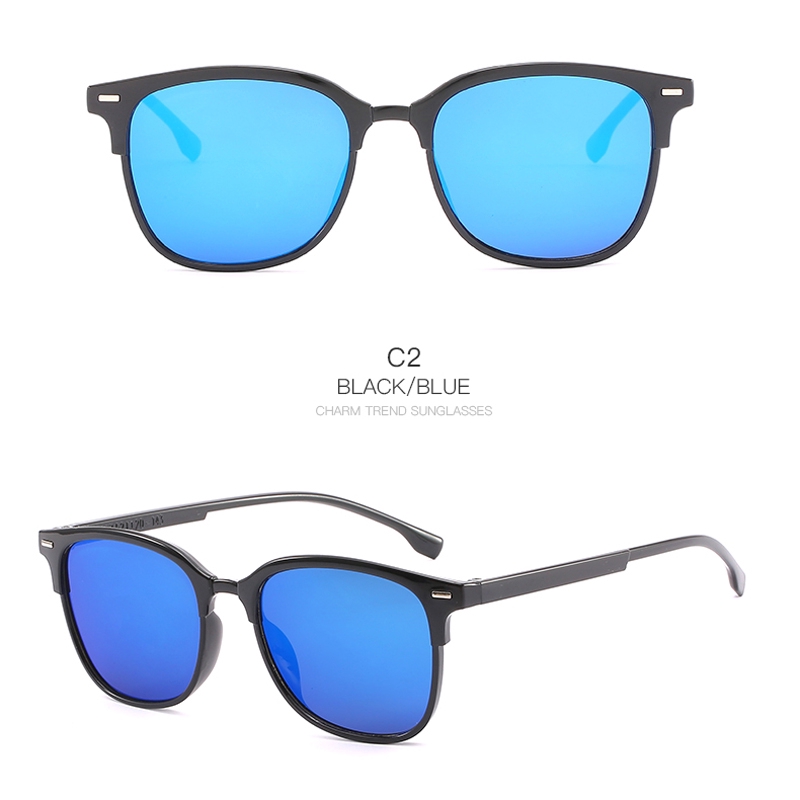 Kính mát gọng vuông nhiều màu cho nữ