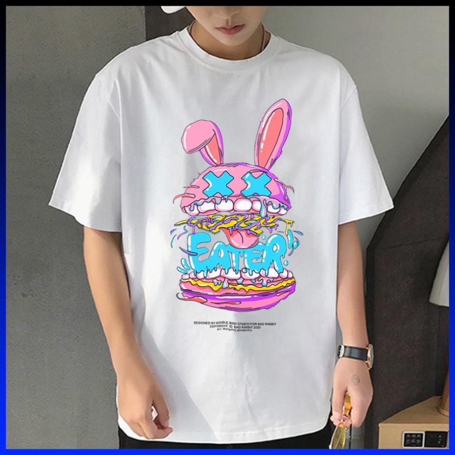 Áo Thun BAD HABITS - BAD RABIT Unisex Nam Nữ Tay Lỡ Form Rộng