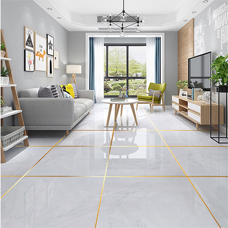 Cuộn dây dán kẻ giữa viên gạch màu vàng chống thấm và chống mòn