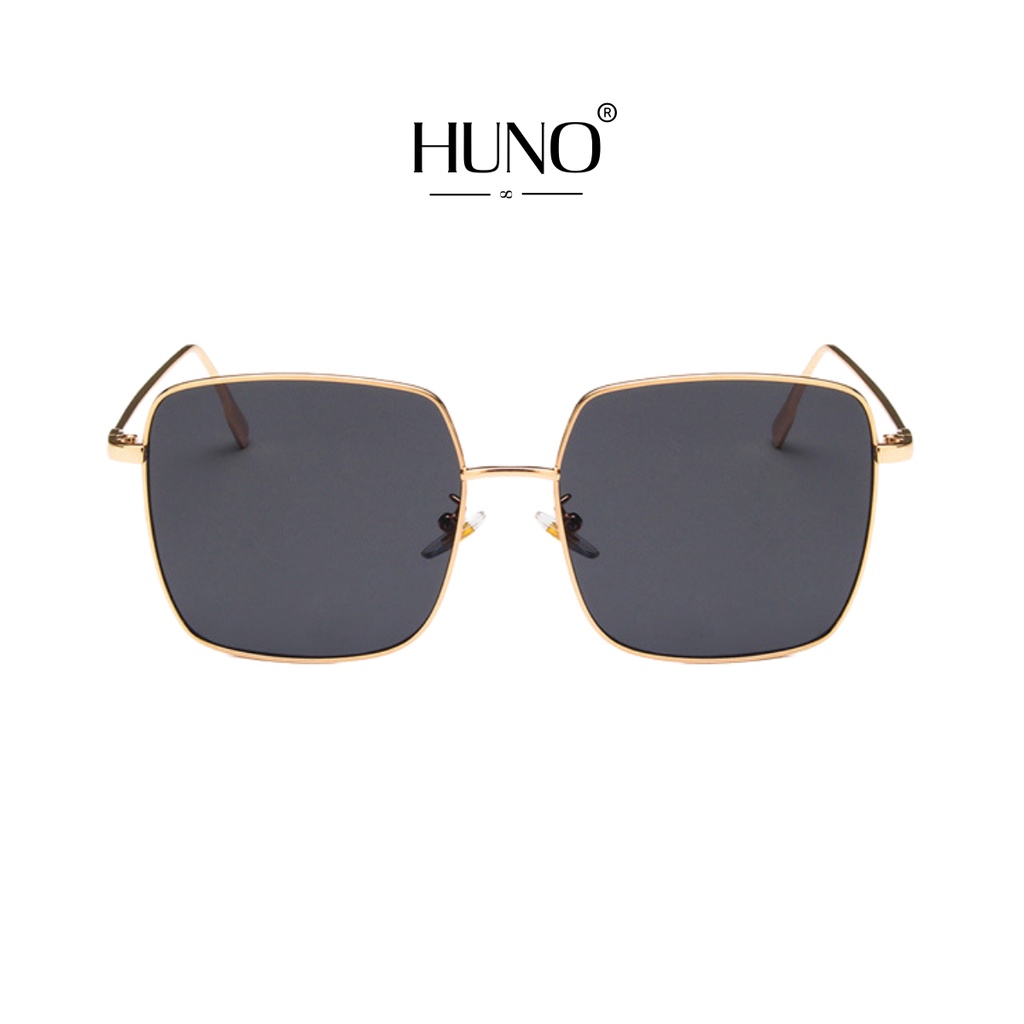 Kính râm nữ HUNO kính mắt thời trang cao cấp thiết kế đơn giản màu sắc hài hòa - KR54