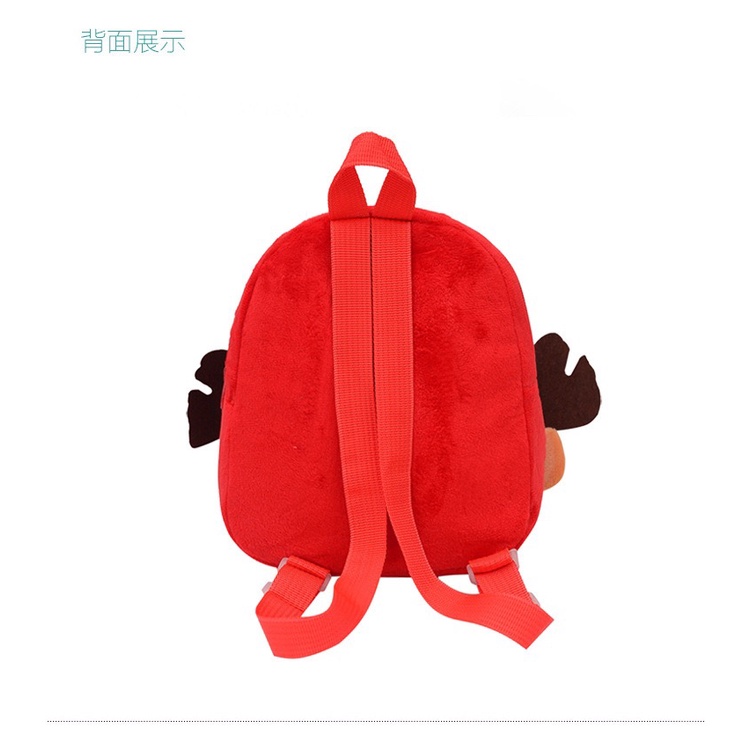 Balo mini đi học chất liệu nhung nhiều hình nhân vật hoạt hình cho các bé mẫu giáo
