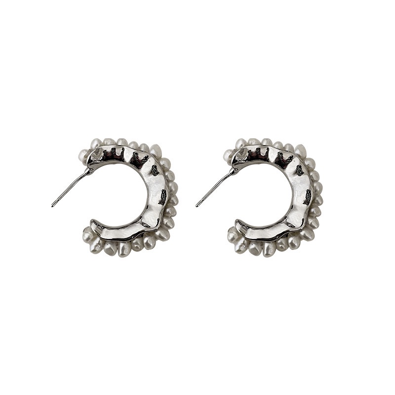 Set 100 Khuyên Tai Đính Ngọc Trai Nhân Tạo Thời Trang