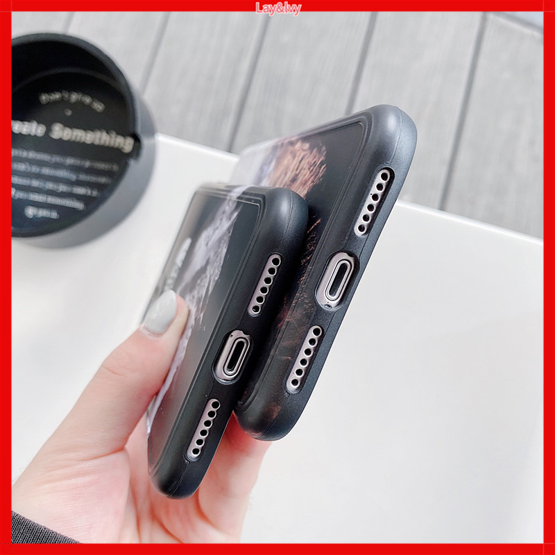 Ốp Điện Thoại Silicon IMD Mềm Hình Phong Cảnh Núi Tuyết Northface Cho IPhone 7Plus/8Plus XS XR XSmax 11 11pro 11promax 12