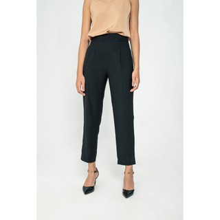 Set vest blazer nữ Karen đen MAIIMER chiết eo
