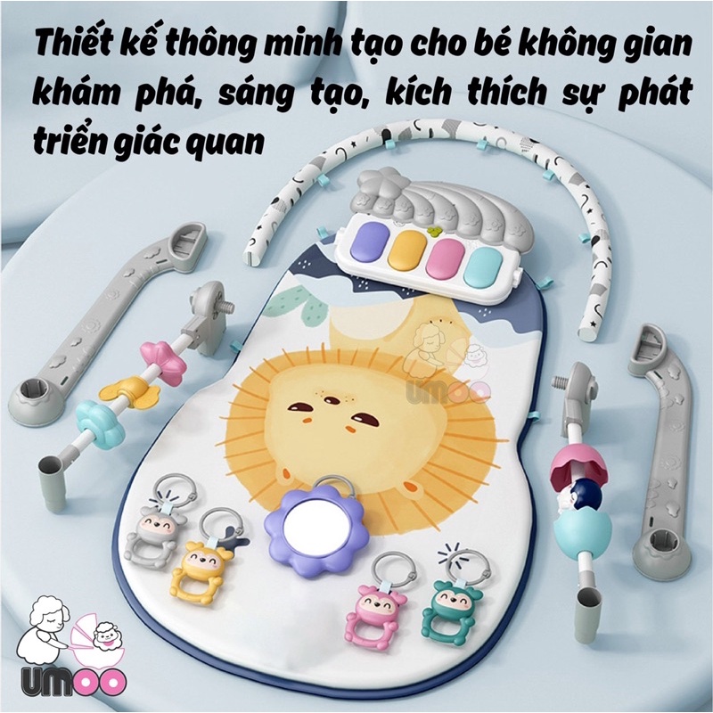 Thảm đàn umoo 2022 mẫu mới nhất cao cấp an toàn cho bé