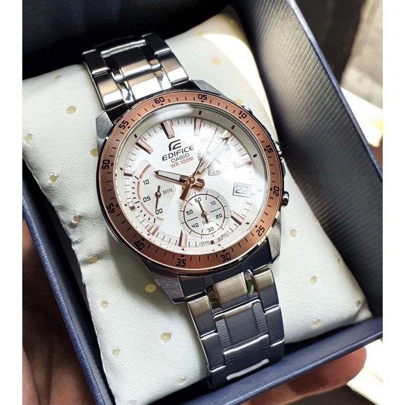 Đồng hồ nam EDIFICE chính hãng Casio Anh Khuê EFV-540D-7BVUDF