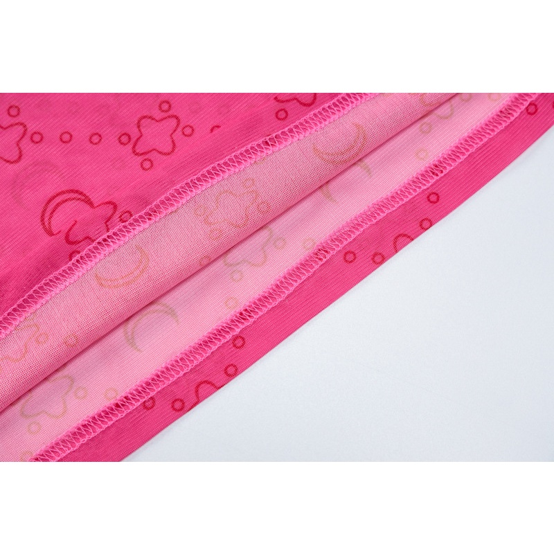 Áo Kiểu Tay Dài Cổ Cao Phối Lưới Phong Cách Đường Phố Quyến Rũ