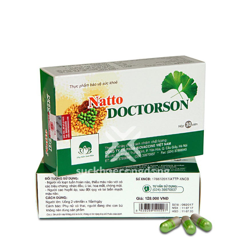 Natto Doctorson – Phòng ngừa đột quỵ và tai biến | BigBuy360 - bigbuy360.vn