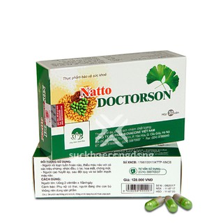 Natto Doctorson – Phòng ngừa đột quỵ và tai biến