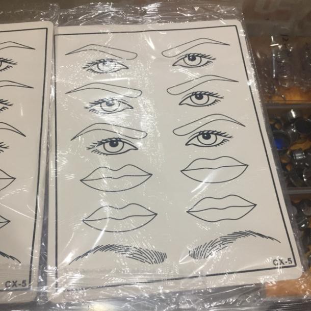 Da tập xăm môi và mắt A5