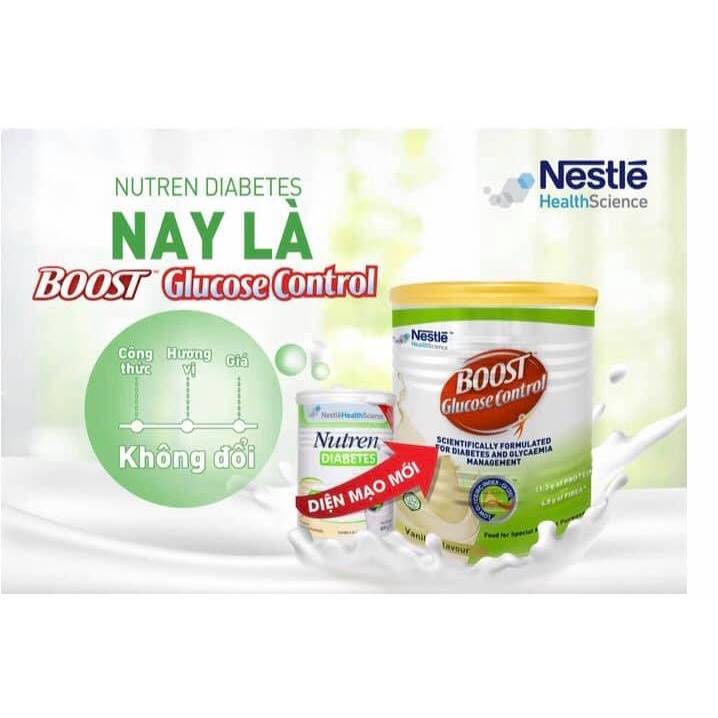 Sữa tiểu đường BOOST Glucose Control 400gr