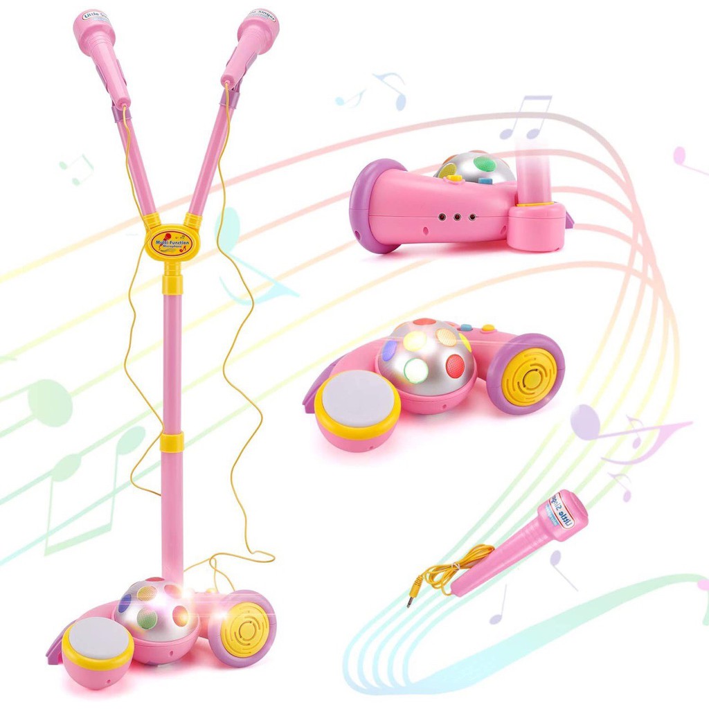 [Đồ chơi kỹ năng] Đồ chơi karaoke 2 micro cao cấp