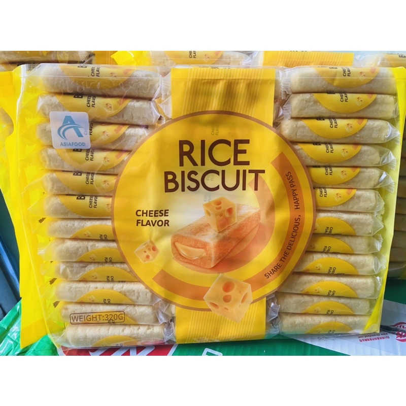 BÁNH GẠO RICE BISCUIT 3 VỊ