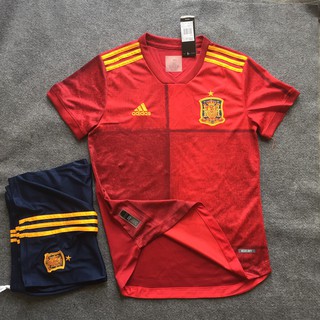 Áo Bóng Đá Tây Ban Nha Màu Đỏ Superfeck Mới Đẹp 2019-2020