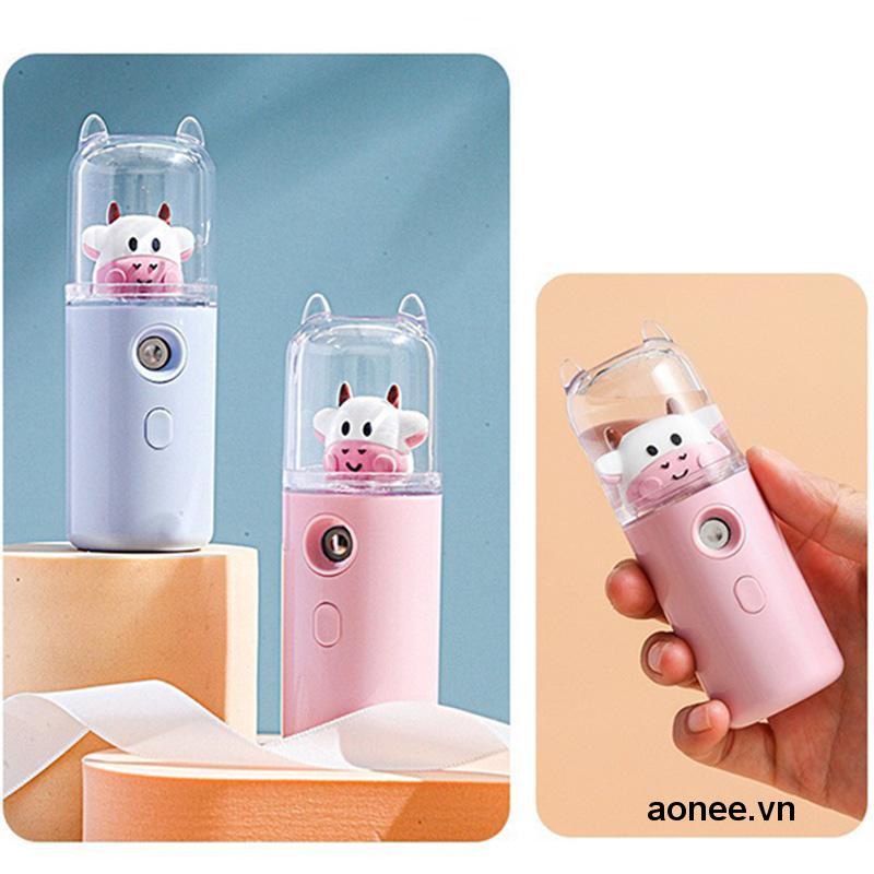✨✨Thiết Bị Xịt Oxy Cấp Ẩm Cho Da Mặt Thiết Kế Nhỏ Gọn Tiện Dụng
