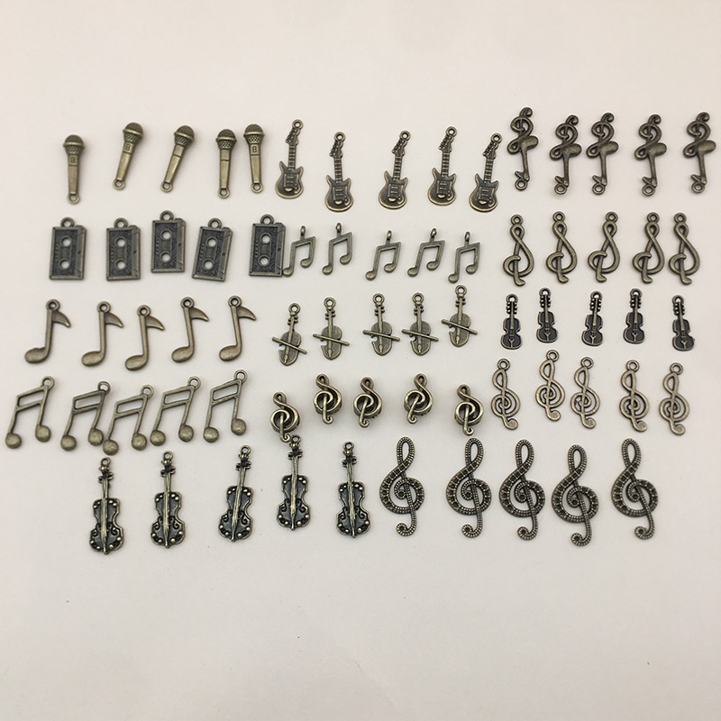 Set 14 mặt Vòng cổ hình nốt nhạc