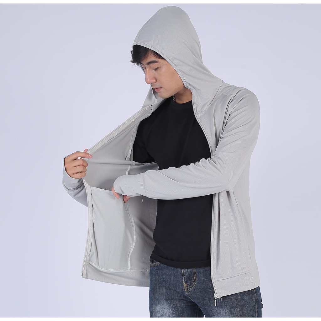 Áo Chống Nắng Nam Vải Kim Cương Dầy Chống Tia UV Thoáng Mát Mới Nhất 2021 | BigBuy360 - bigbuy360.vn