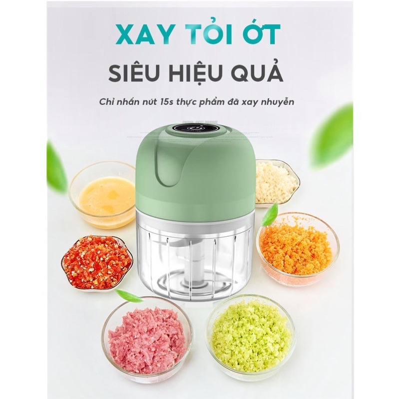 Máy xay mini đa năng - máy xay thế hệ mới tiện ích