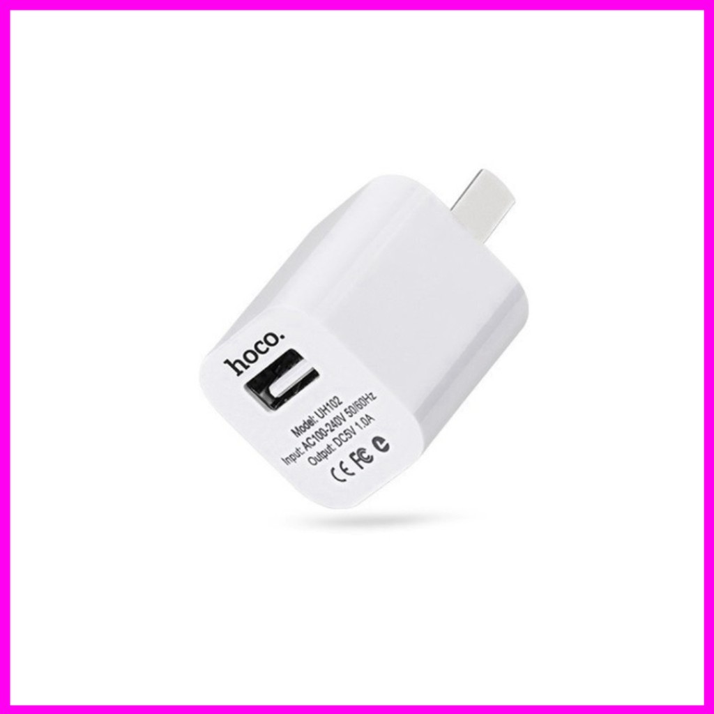 Củ Sạc Nhanh Hoco UH102.(Chính Hãng) Tương Thích Cho Iphon Và Nhiều Thiết Bị Điện Thoại