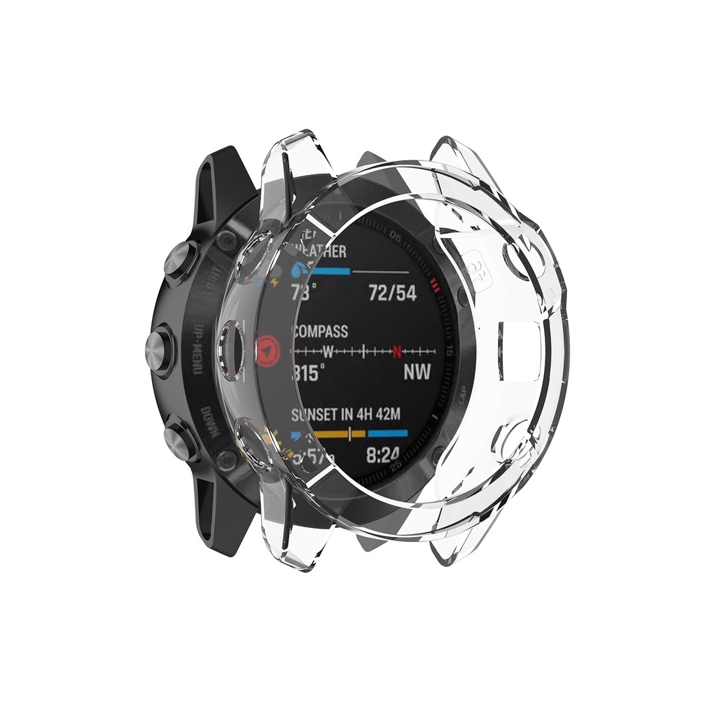 Ốp Bảo Vệ Bằng Tpu Trong Suốt Cho Đồng Hồ Garmin Fenix 6 6x 6s Pro