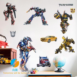 Mô hình robot nhân vật Transformers trang trí độc đáo
