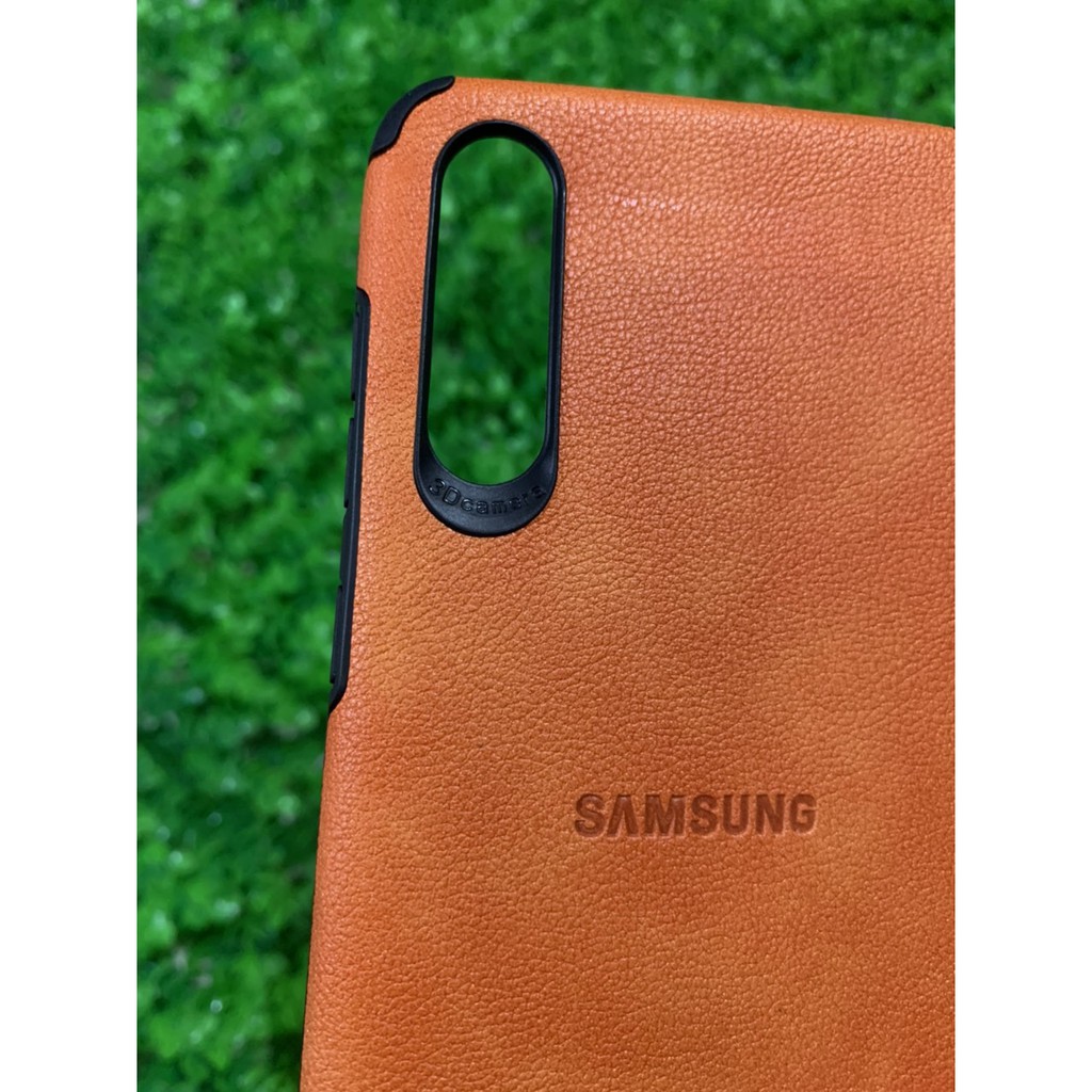 Ốp da logo SAMSUNG bảo vệ camera chống sock mẫu mới nhất