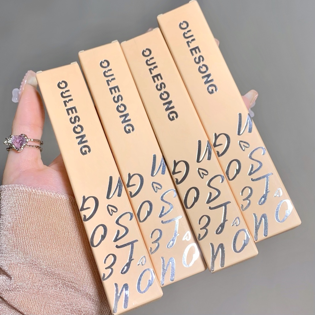 [Hàng mới về] Son kem OULESONG màu da đất tông lì mềm môi chống nước lâu trôi