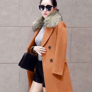 [LH5097] Áo khoác dạ nữ cổ lông cao cấpLH5097