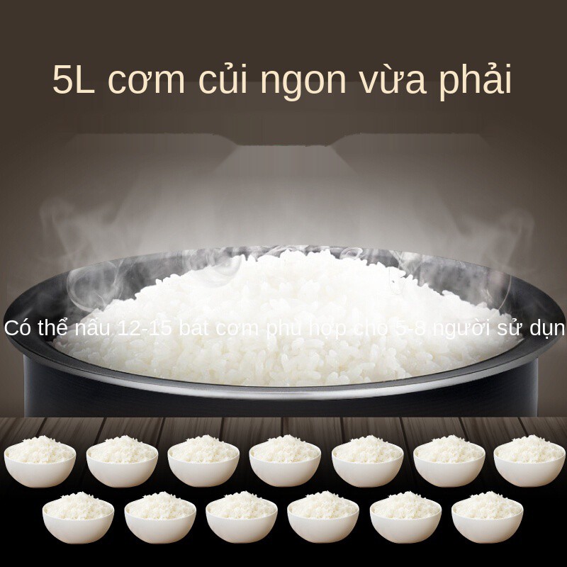 Nồi cơm điện Supor Bếp từ IH Ấm siêu tốc Gia dụng Màn hình cảm ứng thông minh 5L Dung tích lớn