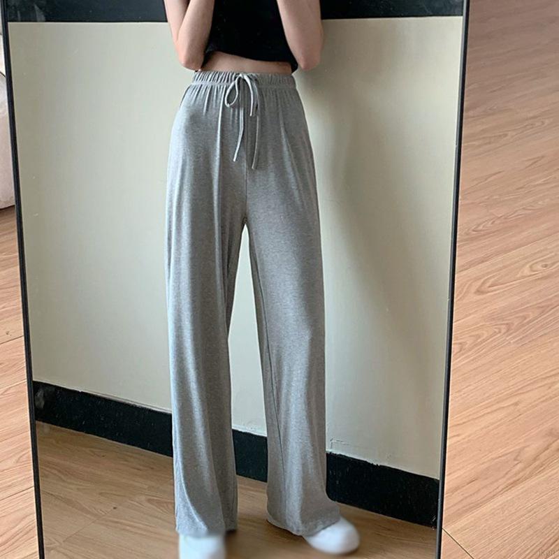 Quần Dài Ống Rộng Lưng Cao Thời Trang Mùa Hè Cho Nữ | BigBuy360 - bigbuy360.vn