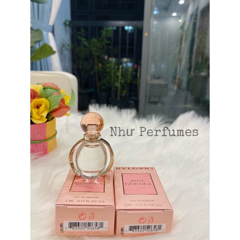 Nước hoa mini BVLgari Rose Goldea EDP 5ml