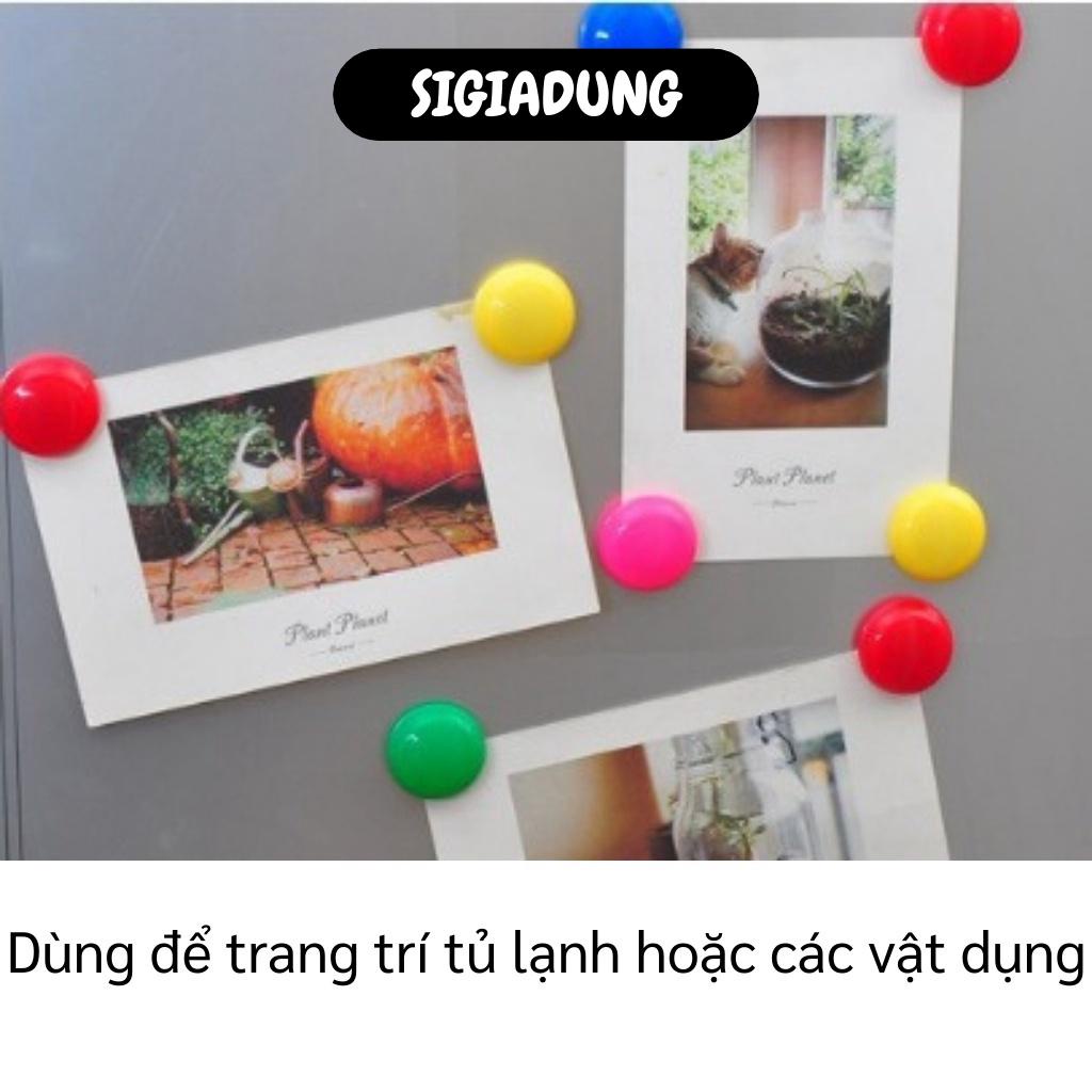 GIÁ SỈ Combo 10 viên tròn dán tủ lạnh hoặc các vật dụng khác 8555