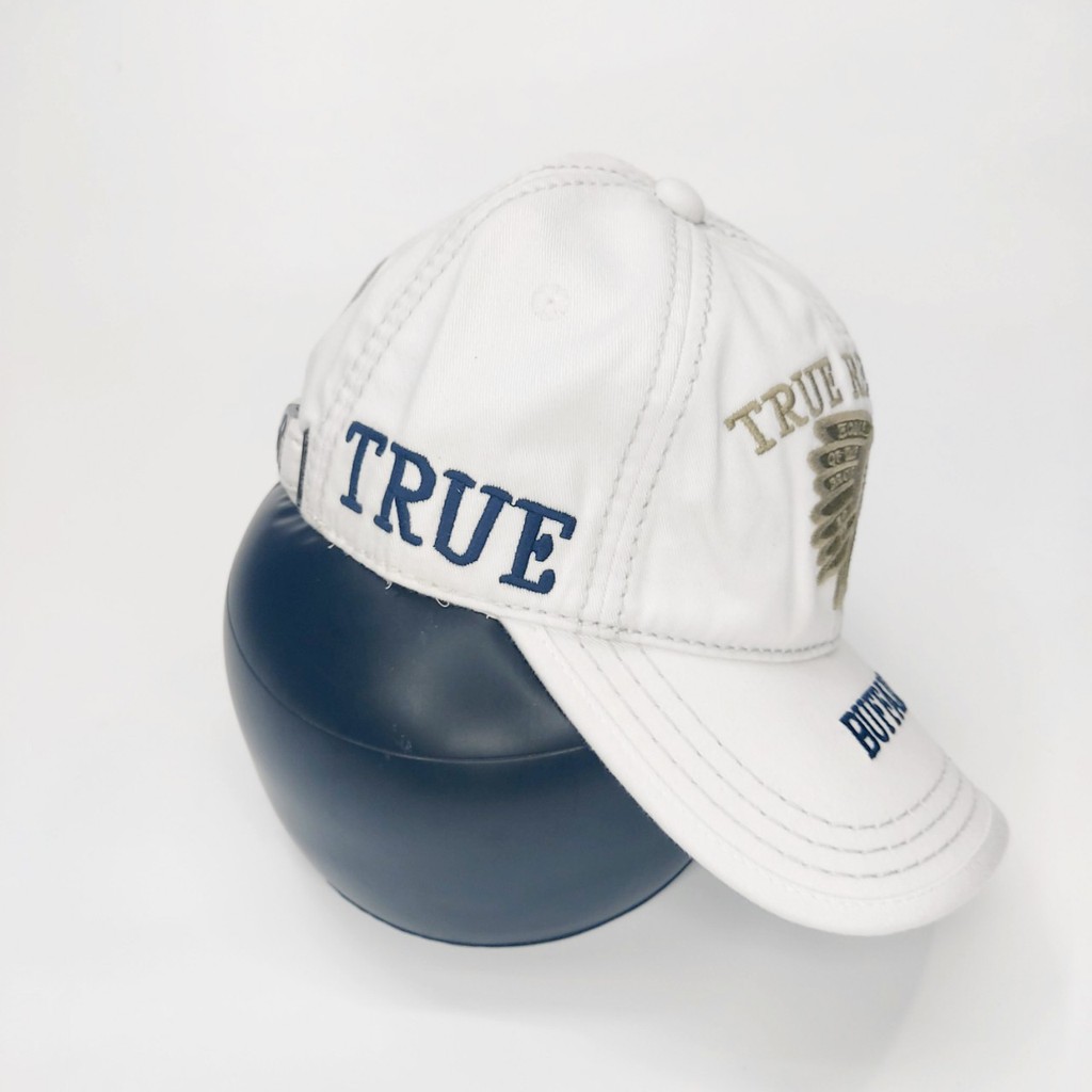 Nón kết ông địa true (Hang Hot) Mũ lưỡi trai thời trang thể thao cao cấp logo thổ dân thêu nổi màu trắng full cực đẹp