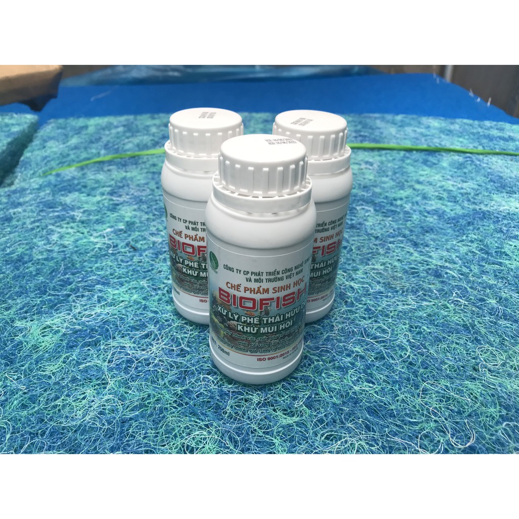 Vi Sinh Thảo Dược Hồ Cá Koi Bio Fish Koi 1000ml. Vi Sinh Phân Hủy Chất Thải, Khử Mùi Tanh, Làm Trong Nước